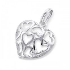 Pendentif Coeurs Multiple