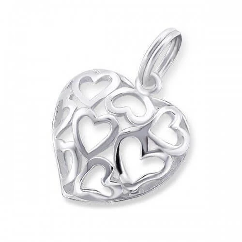 Pendentif Coeurs Multiple