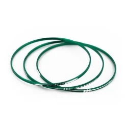 Lot De 3 Bracelets Rigides Gravés Vert Carry