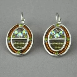 Boucles D’oreilles Ovales Adeline