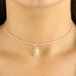 Collier Avec Tong En Argent Alexandre