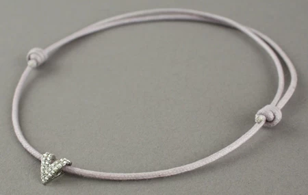 Collier Avec Pendentif Strass Alexy Argent – Image 2