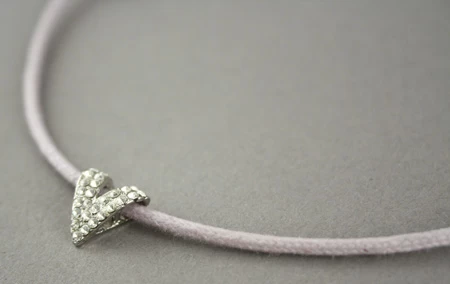 Collier Avec Pendentif Strass Alexy Argent – Image 3