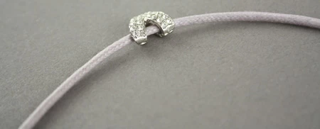 Collier Avec Pendentif Strass Alexy Argent – Image 4