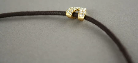 Collier Avec Pendentif Strass Alexy Or – Image 4