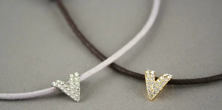 Collier Avec Pendentif Strass Alexy Or – Image 8