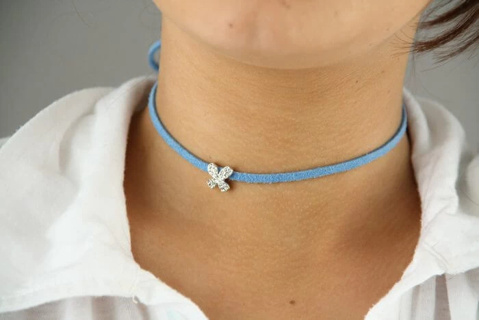 Collier Trèfle à 4 Feuilles Alistair Argent – Image 2