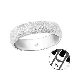 Bague De Phalange Diamant En Argent