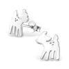 Boucles D’oreilles Bambi Argent