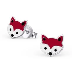 Boucles D’oreilles En Argent Petit Renard