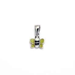 Pendentif Papillon En Argent